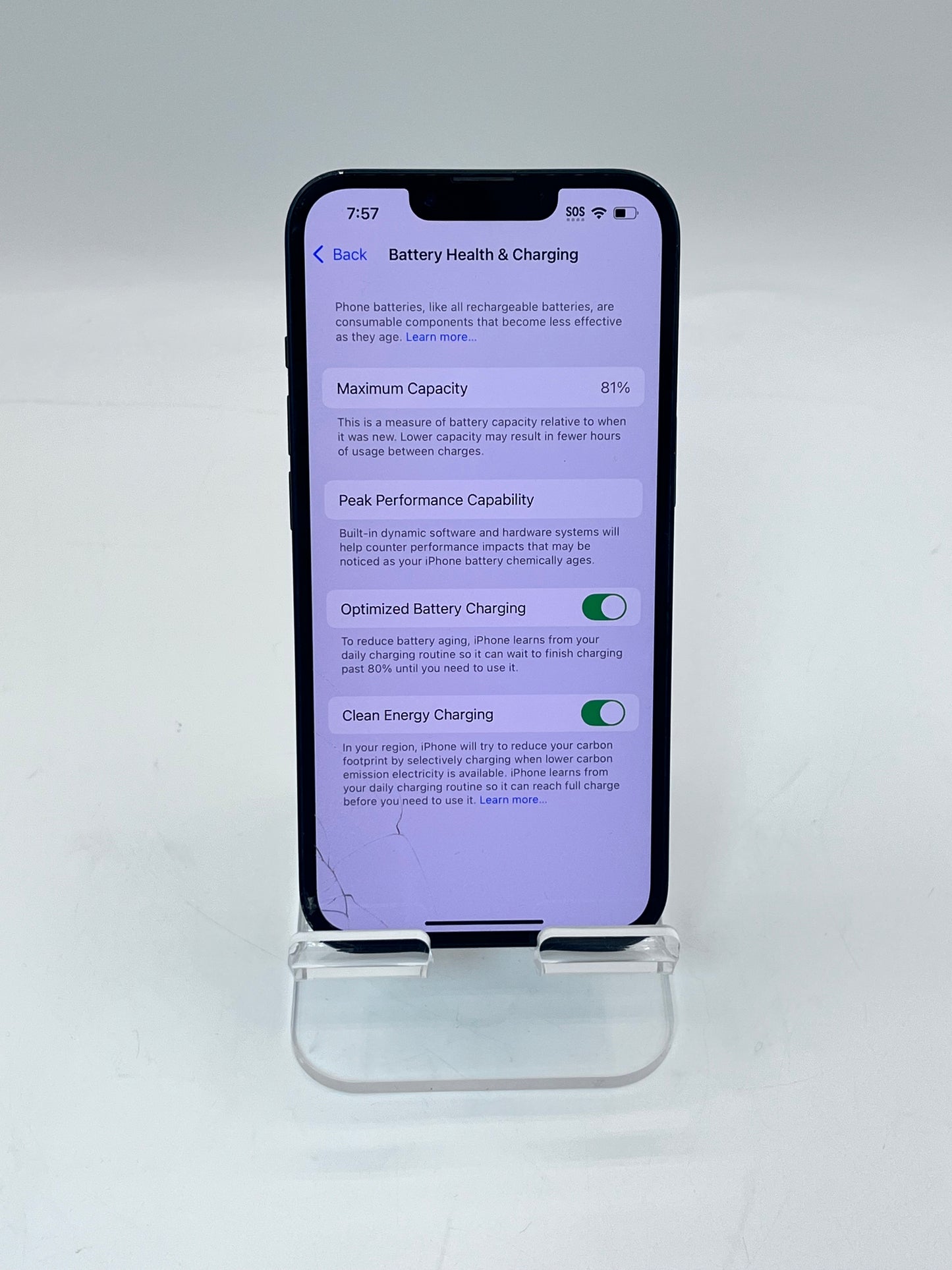 Unlocked Apple iPhone 13 6.1" A2482 ML933LL/A 128GB - Midnight
