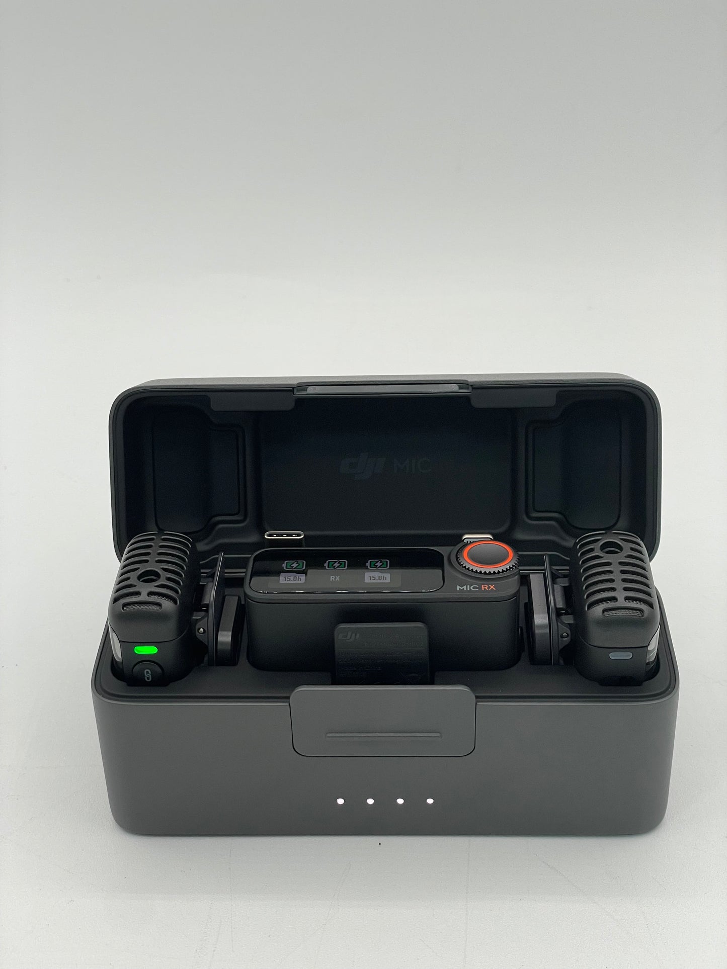 DJI Mic 2 Combo (2x Shadow Black Transmitter, 1x Receiver & Charging Case)