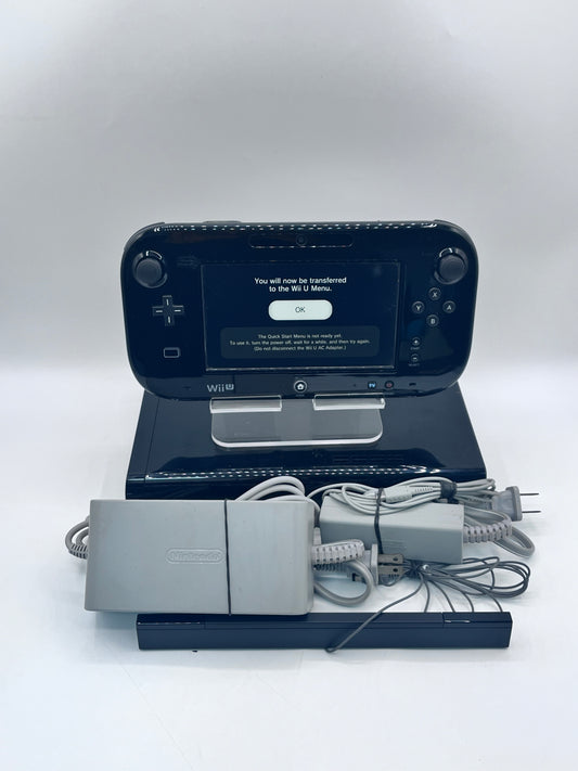 Nintendo Wii U (WUP-101) 2012 Video Game Console - Black