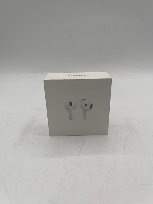 Apple AirPods 4th Gen Complete Set A3050 A3053 A3058 MXP63LL/A White