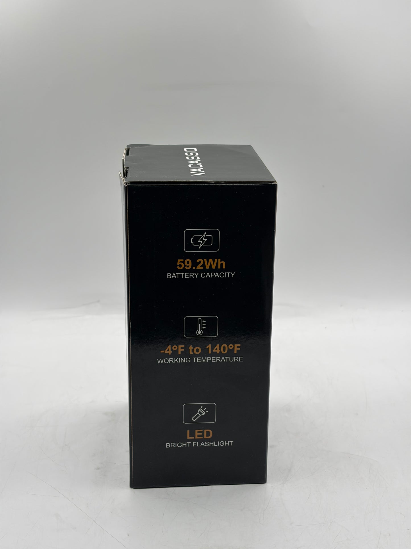 Vacasso Z08 12V 5000A Portable Car Jump Starter Battery Booster LED Light Black