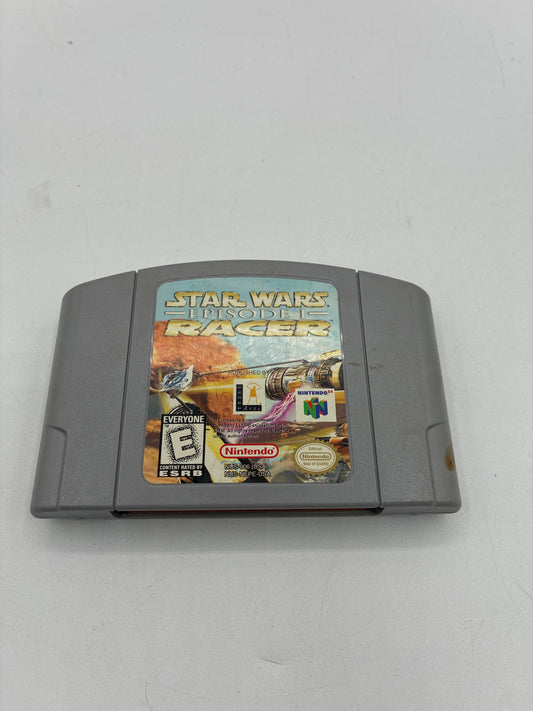 Nintendo 64 Star Wars Episode I Racer Video Game - Free Shipping!