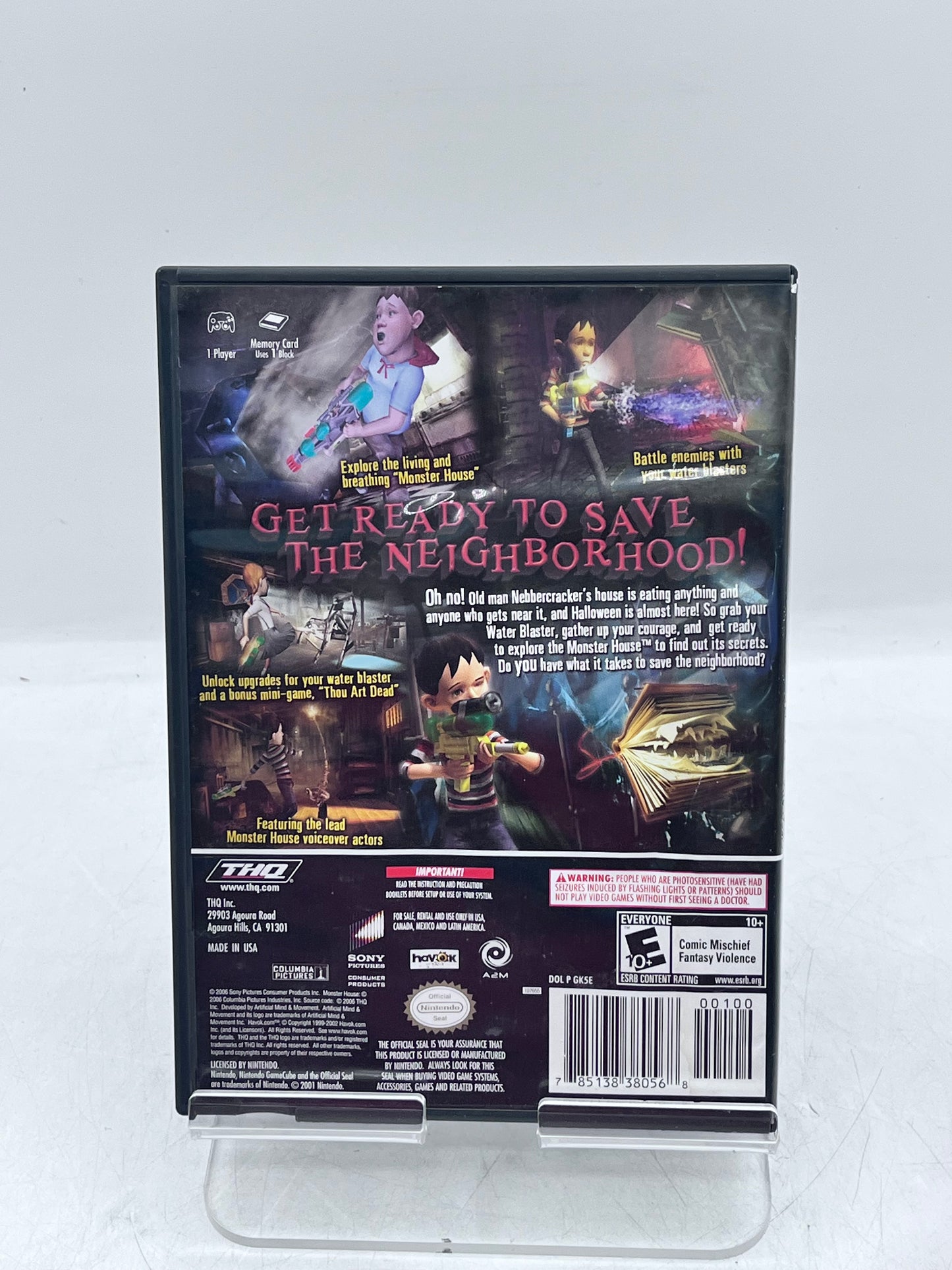 Gamecube Monster House - Used with Box - Great Condition & Free Shipping