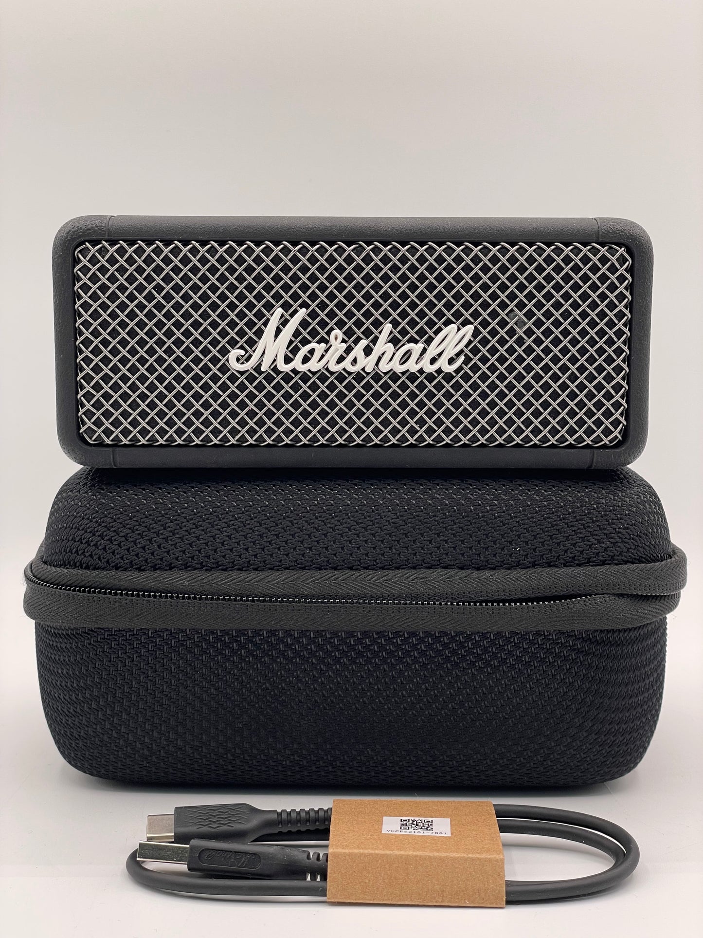 Marshall Emberton Portable Bluetooth Speaker - Black, Excellent Condition