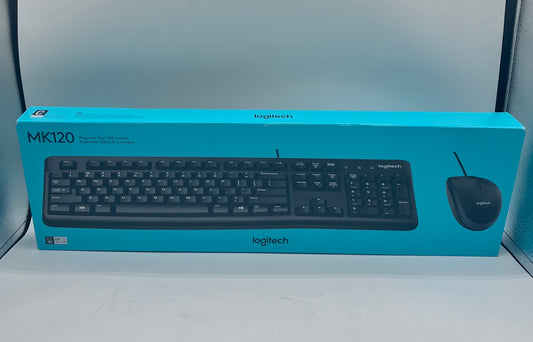 Logitech MK120 Keyboard Black