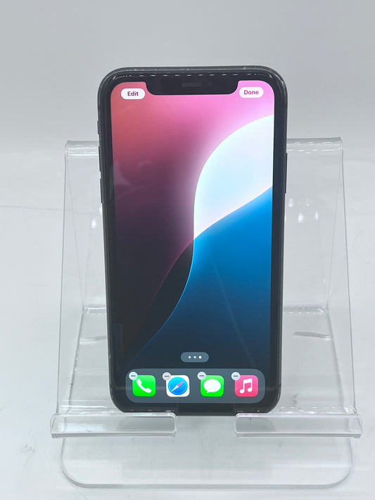 Unlocked Apple iPhone 11 A2111 MWL12LL/A 6.1 inch 256 GB - Black