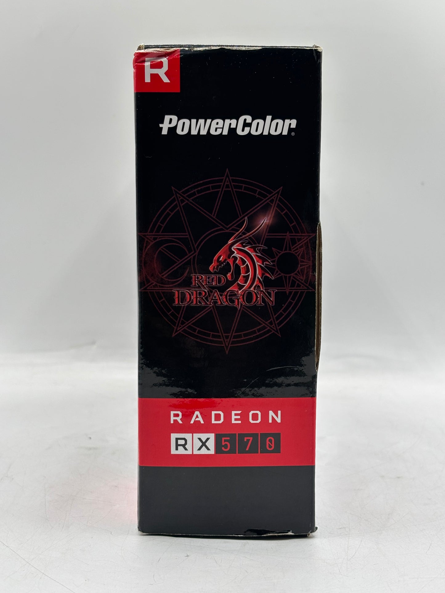 NEW OPEN BOX Power Color Red Dragon Radeon RX 570 4GB GDDR5 Graphics Card, Black
