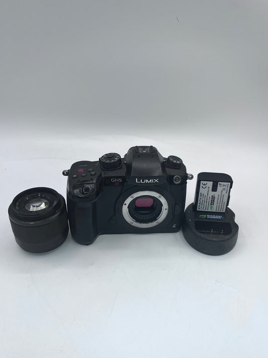 Lumix GH5S 10.2MP Digital Camera with 25M Lens - Black
