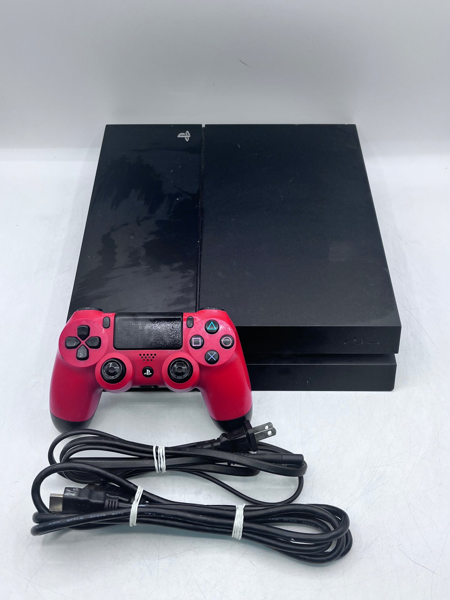 Sony PlayStation 4 PS4 CUH-1001A Video Game Console 500GB Black with Controller and Cords Tested