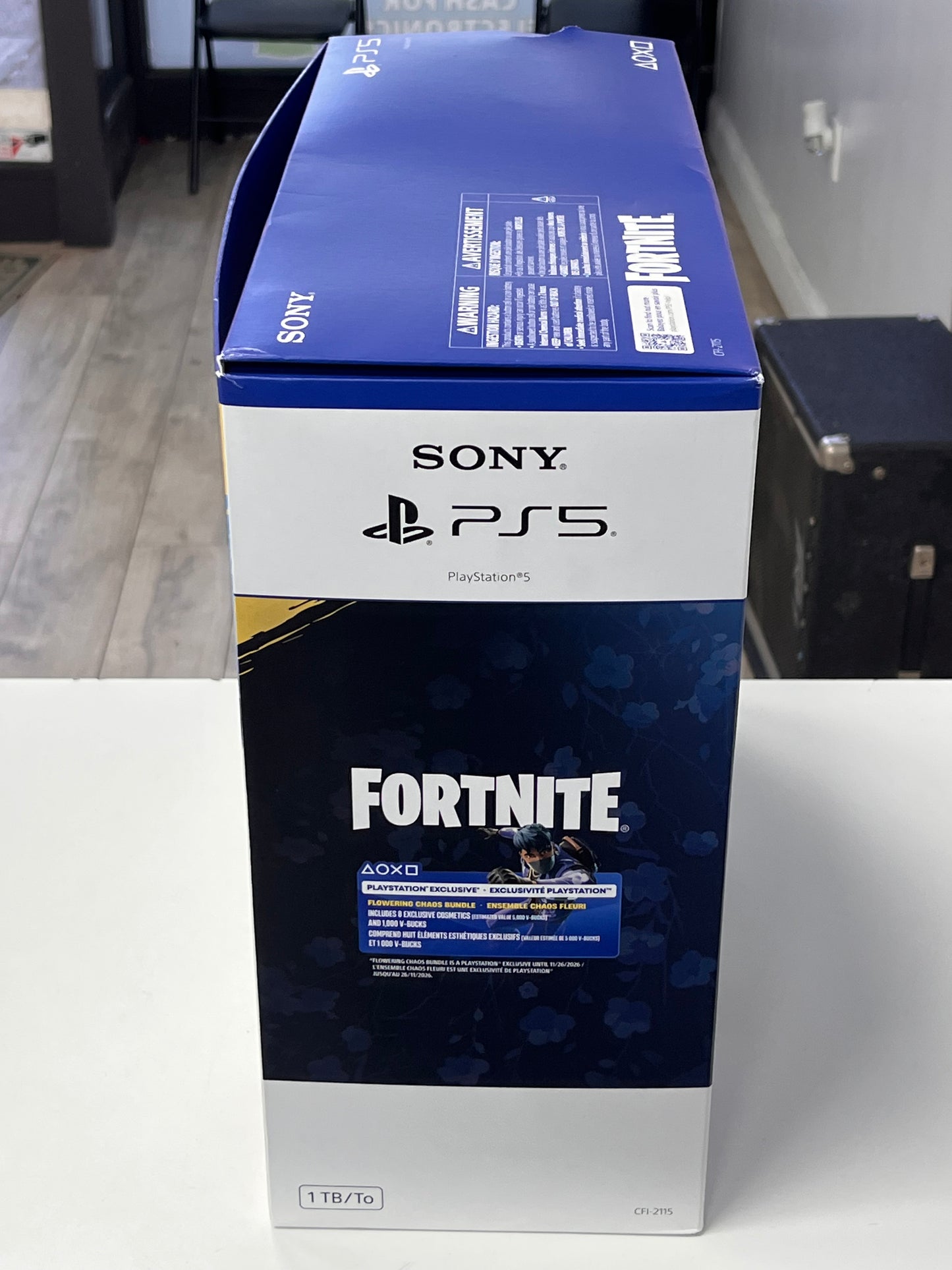 Sony PlayStation 5 Slim Disc CFI-2115 1TB Video Game Console - Black Open Box