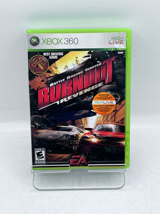 Burnout: Revenge (Microsoft Xbox 360, 2006) CIB Complete with Manual Tested