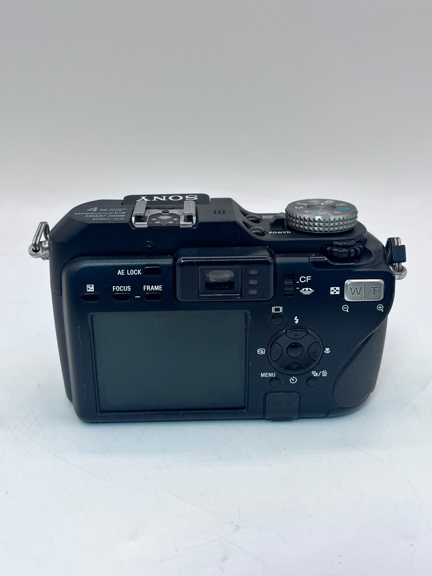 Sony Cyber-shot DSC-V3 7.2MP Digital Camera - Black - UNTESTED