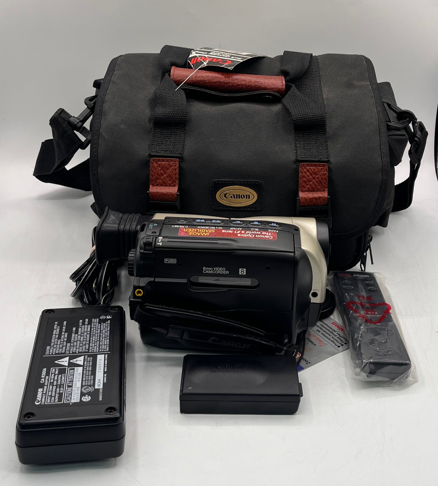 Canon EOS ES280 8mm Video Camcorder NTSC Digital Camera Black
