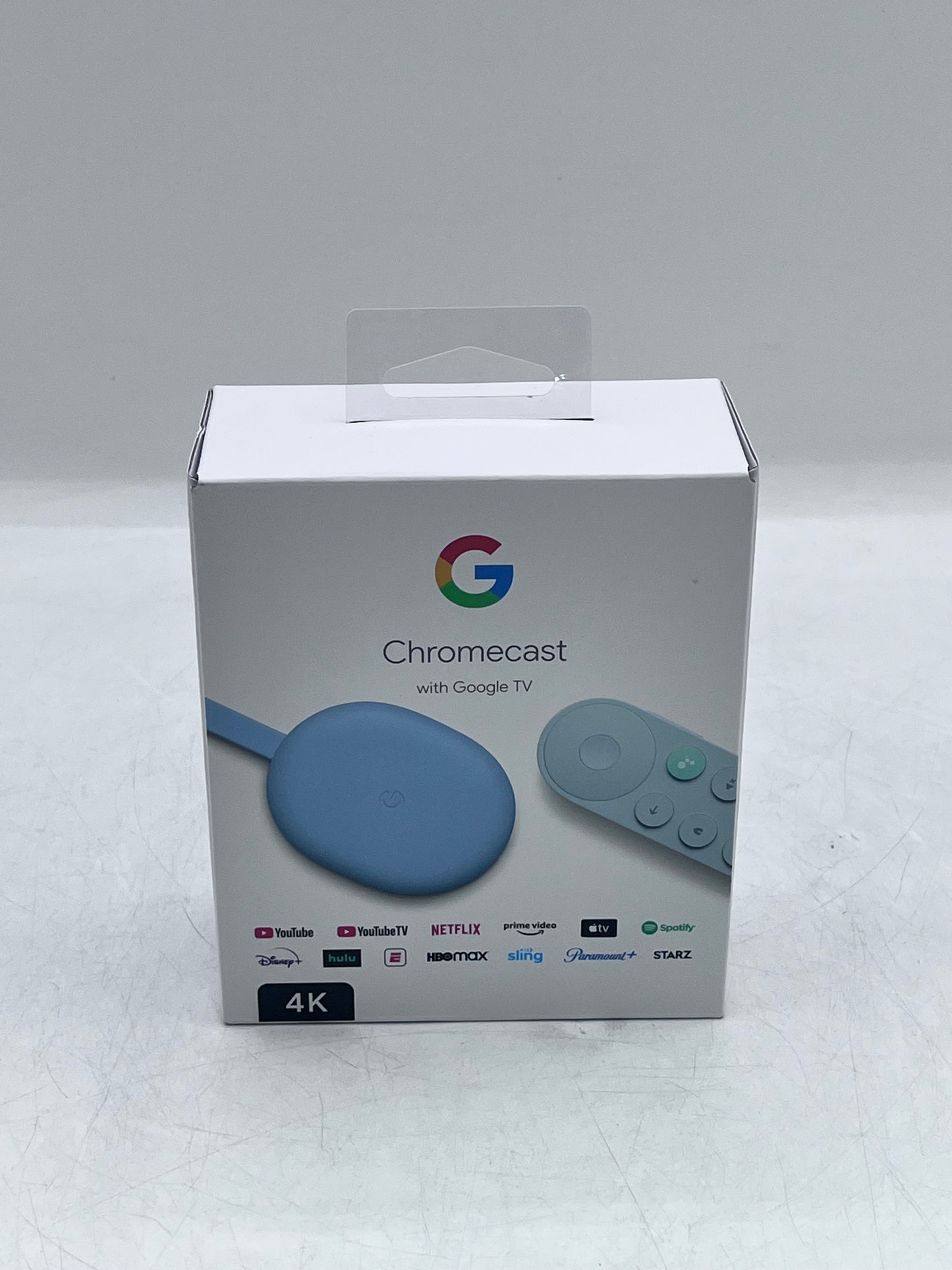 Google Chromecast with Google TV - Blue - New Open Box