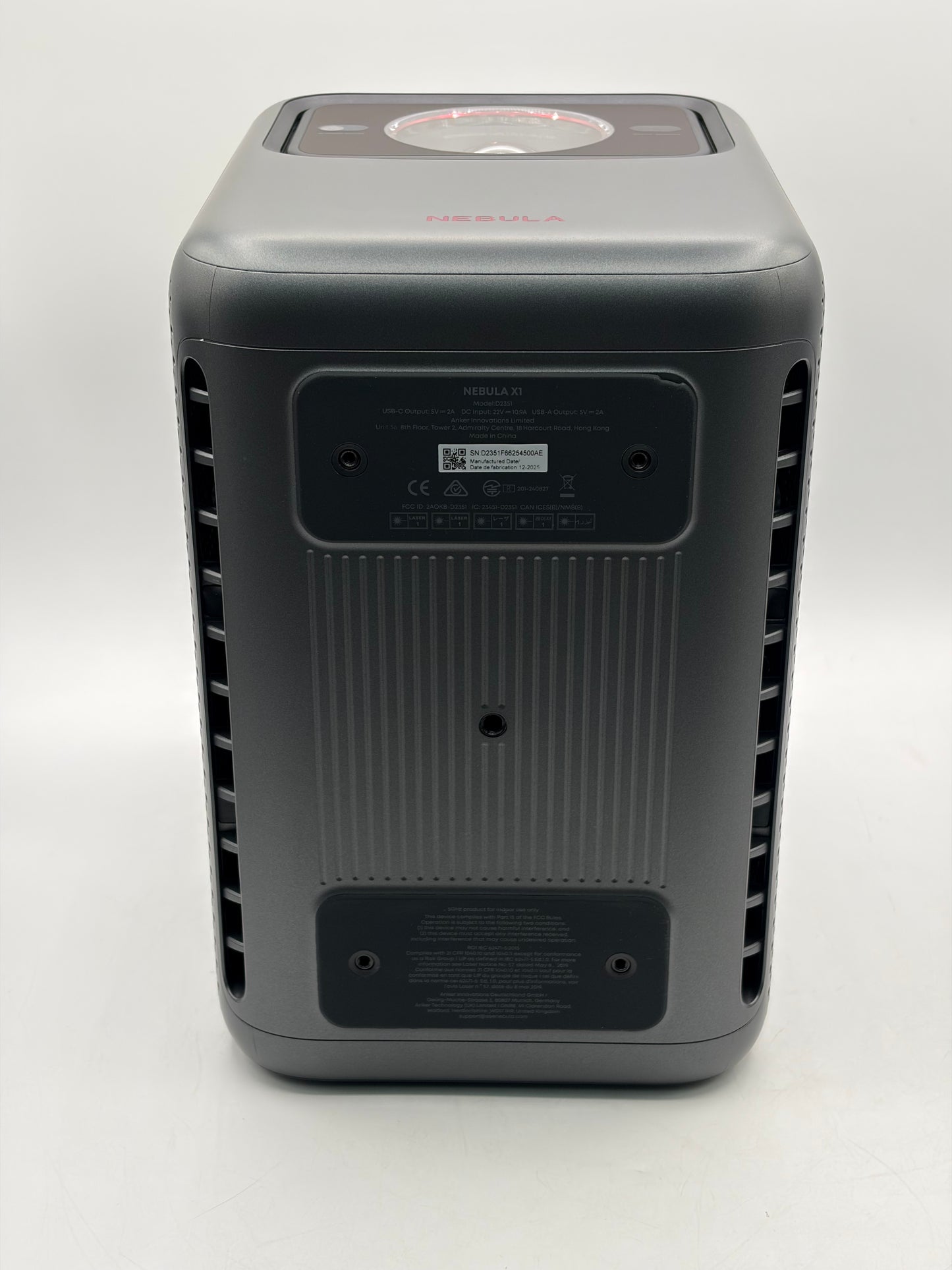 NEBULA X1 Triple Laser 4K Projector - 3500 ANSI Lumens 40W Stereo Sound Smart AI