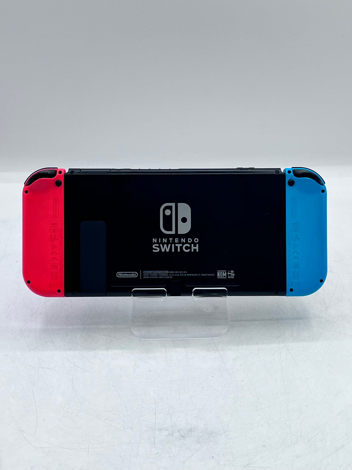 Nintendo Switch V2 32GB Console Handheld System HAC-001(-01) – Black/Red-Blue