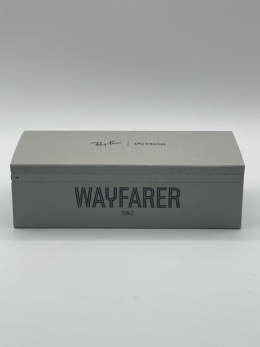 Ray-Ban Meta Wayfarer Gen 2 Matte Black Smart Glasses - Polar Gradient Graphite