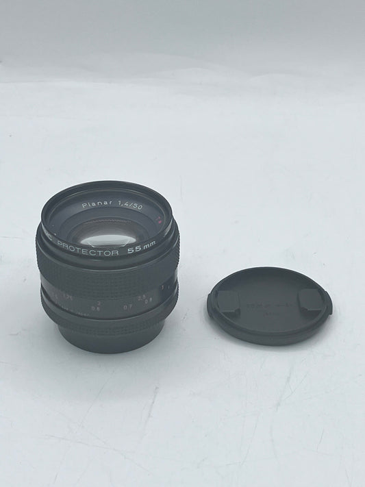 MINT Contax Carl Zeiss Planar T* 50mm F/1.4 MMJ C/Y Mount MF Lens From Japan