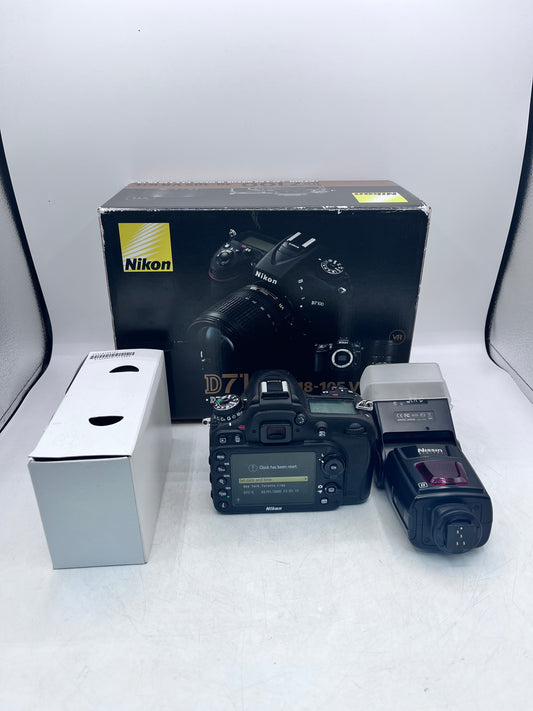 Nikon D7100 24.1MP Digital SLR Camera - Black Manual Focus Only