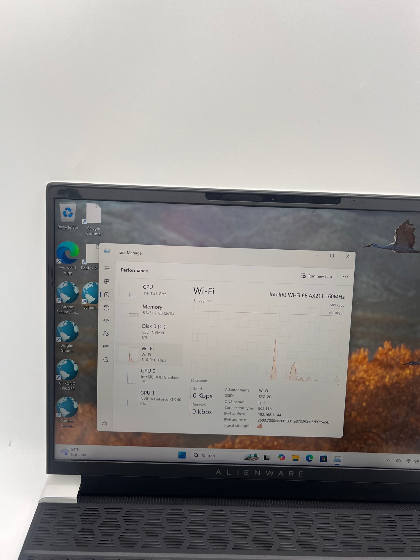 Alienware X14 R2 14" i7-13620H 2.4GHz 32GB RAM 1TB SSD GeForce RTX 4060 Silver