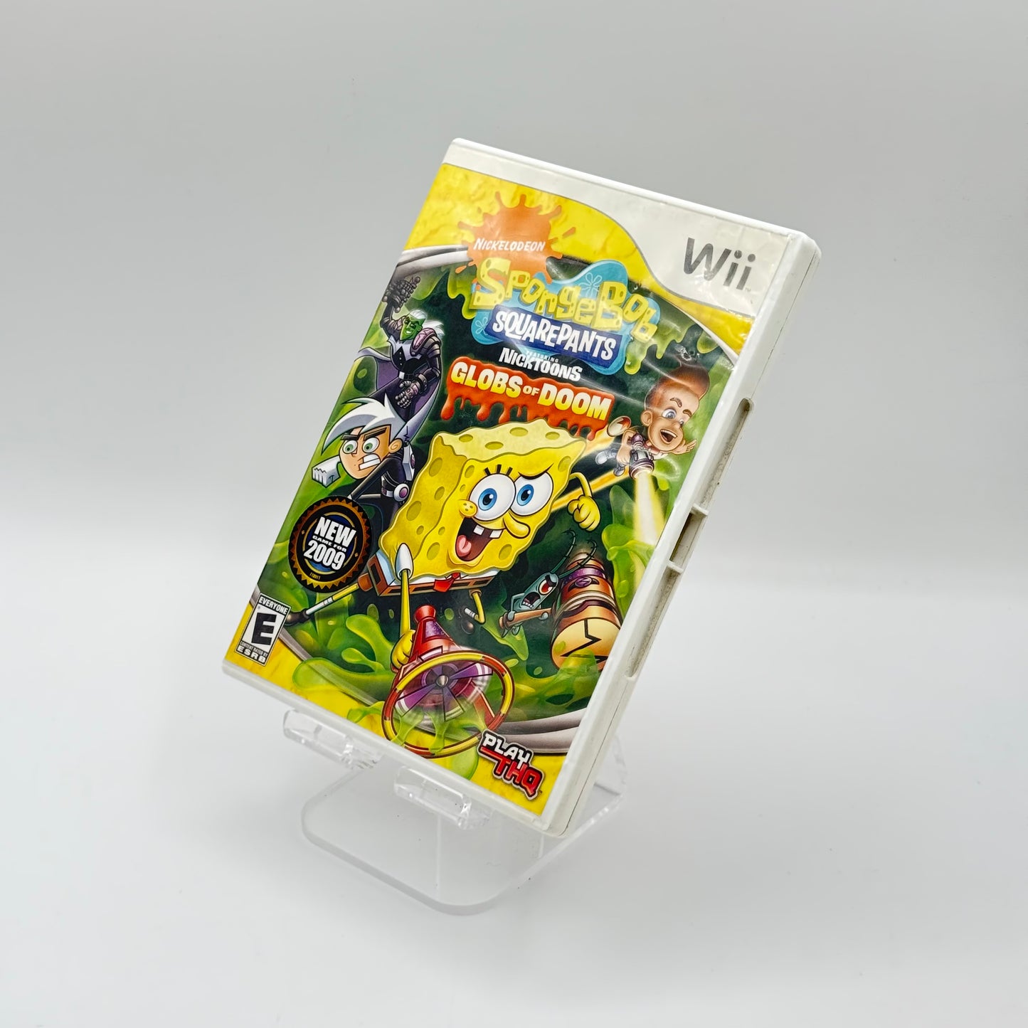 SpongeBob SquarePants Featuring Nicktoons Globs of Doom - Wii Video Game - Free Shipping!