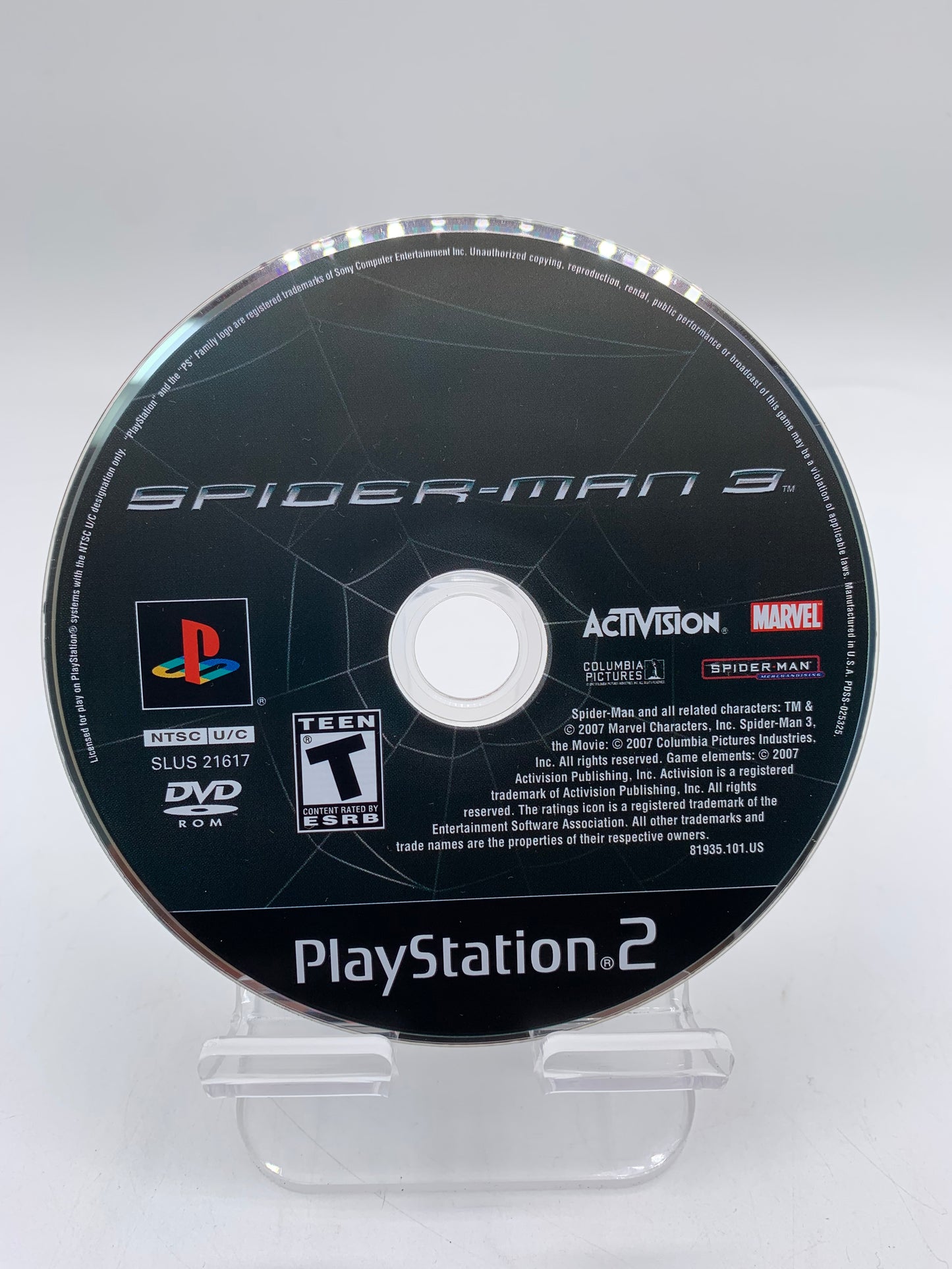Spiderman 3 - Playstation 2 Video Game - Free Shipping!