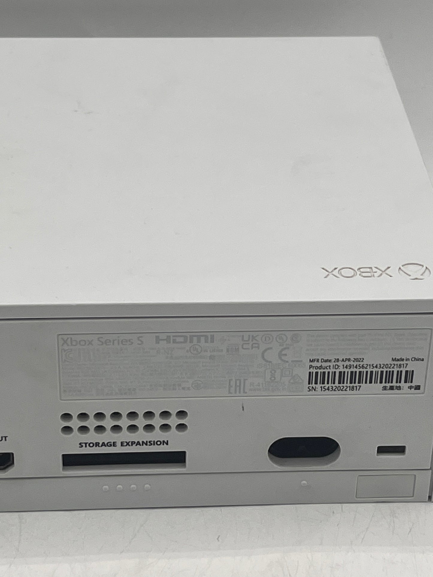 Microsoft Xbox Series S 1883 512GB Console White Tested Free Shipping