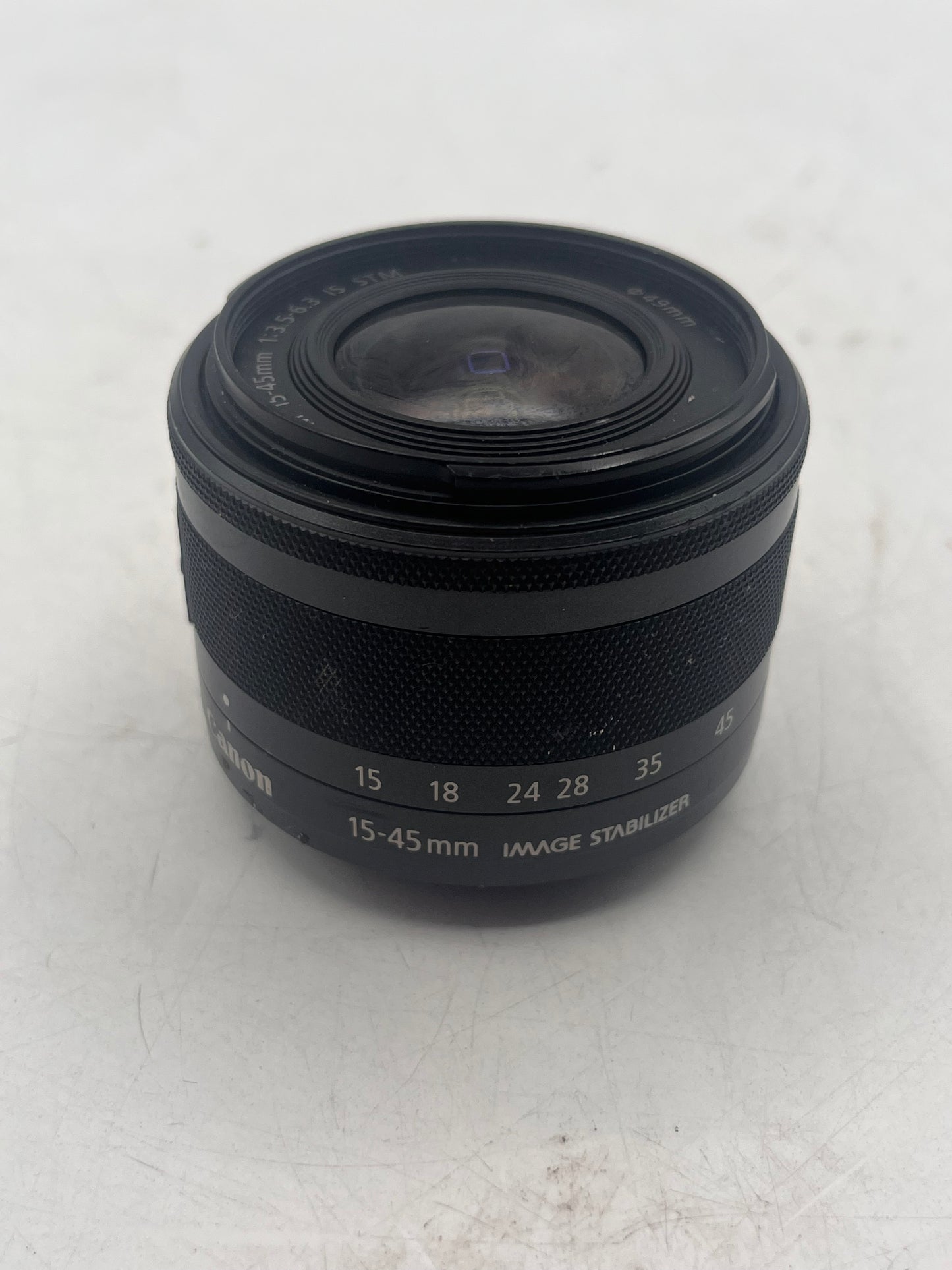 Canon EF-M 15-45mm F3.5-6.3 IS STM Camera Lens - Black