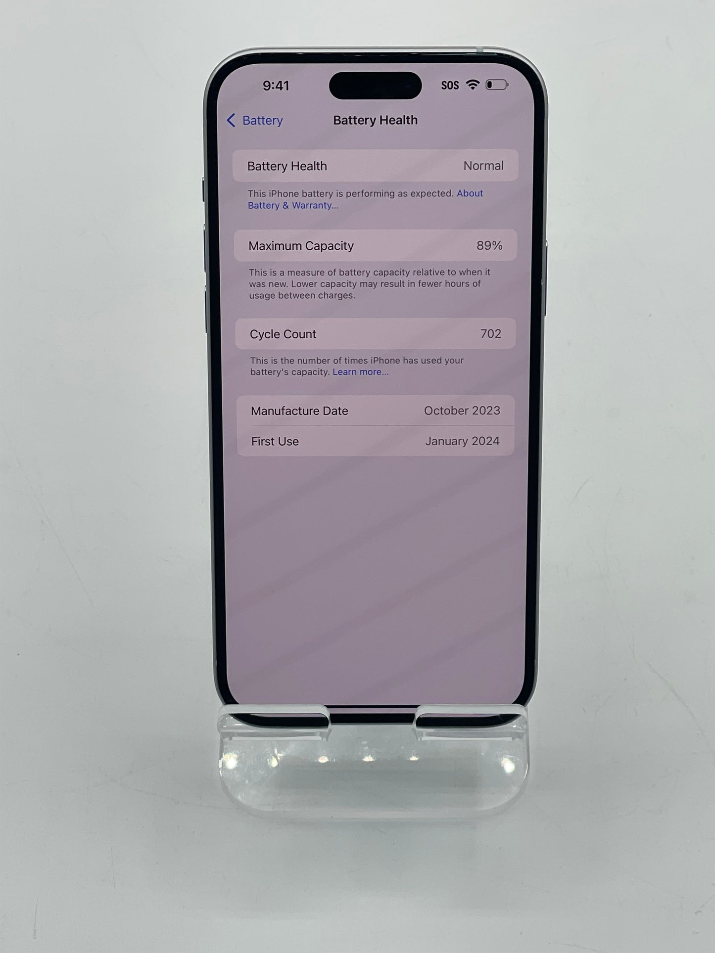 AT&T Only Apple iPhone 15 Plus 6.7" 128GB Blue A2847 MTXV3LL/A