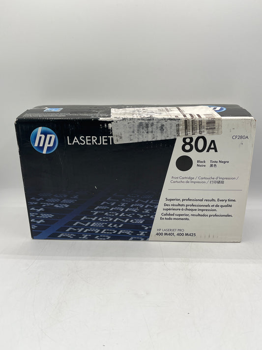 HP 80A Black Printer Toner Cartridge - New In Box - Free Shipping!