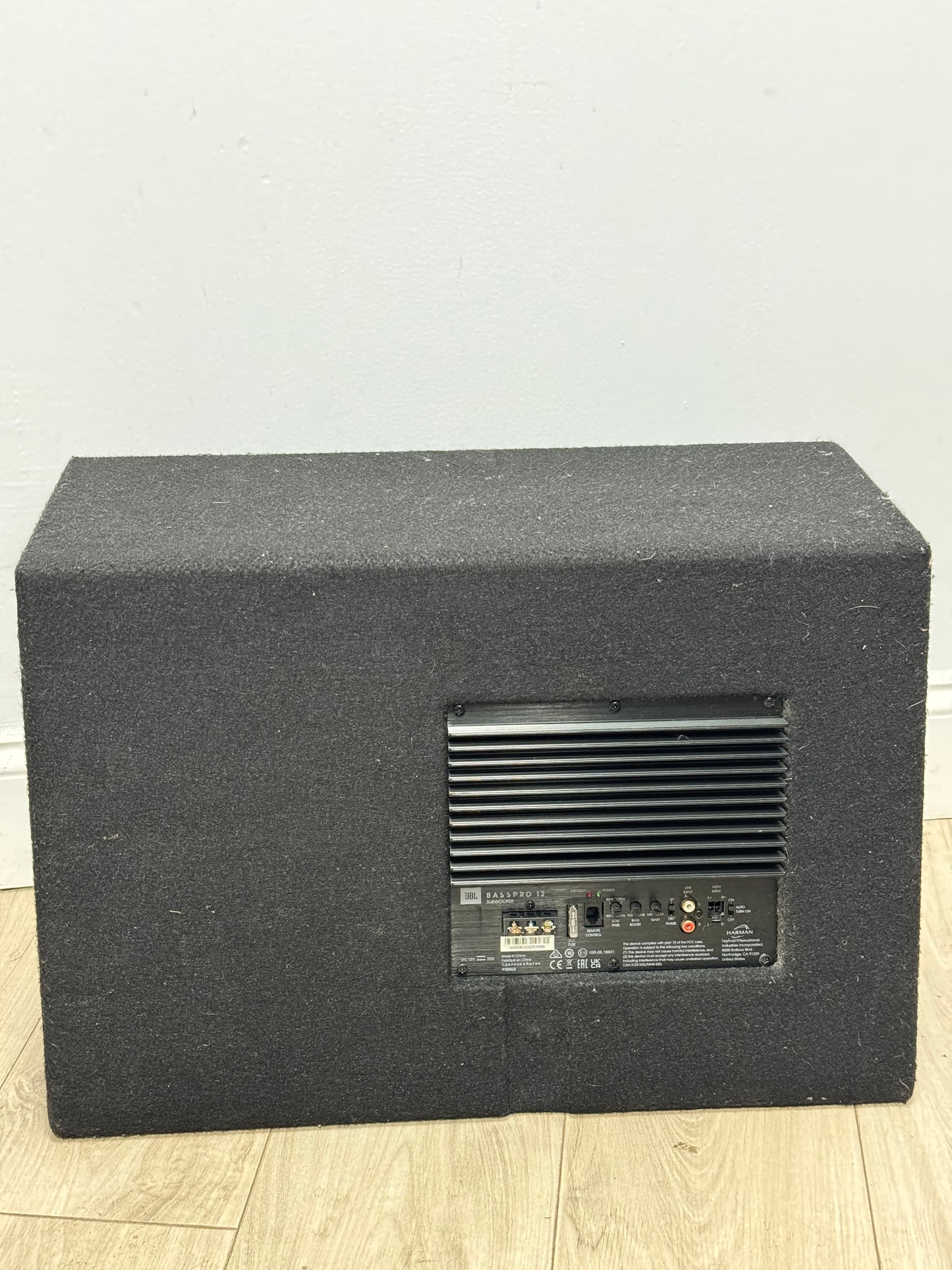 JBL BassPro 12 Powered 12" Subwoofer 150W RMS Tested Free Shipping