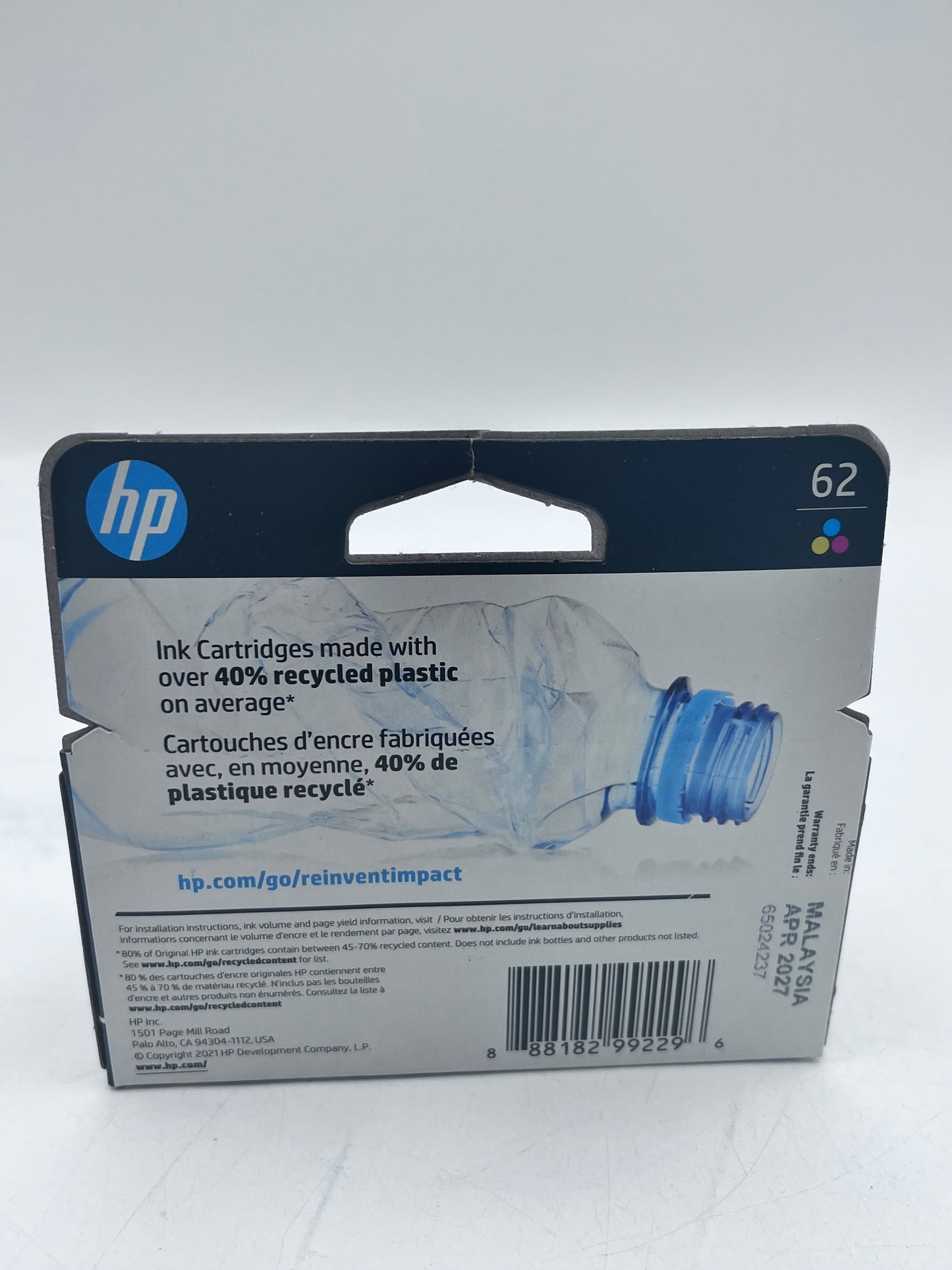 HP 64 Tricolor Printer Toner & Ink