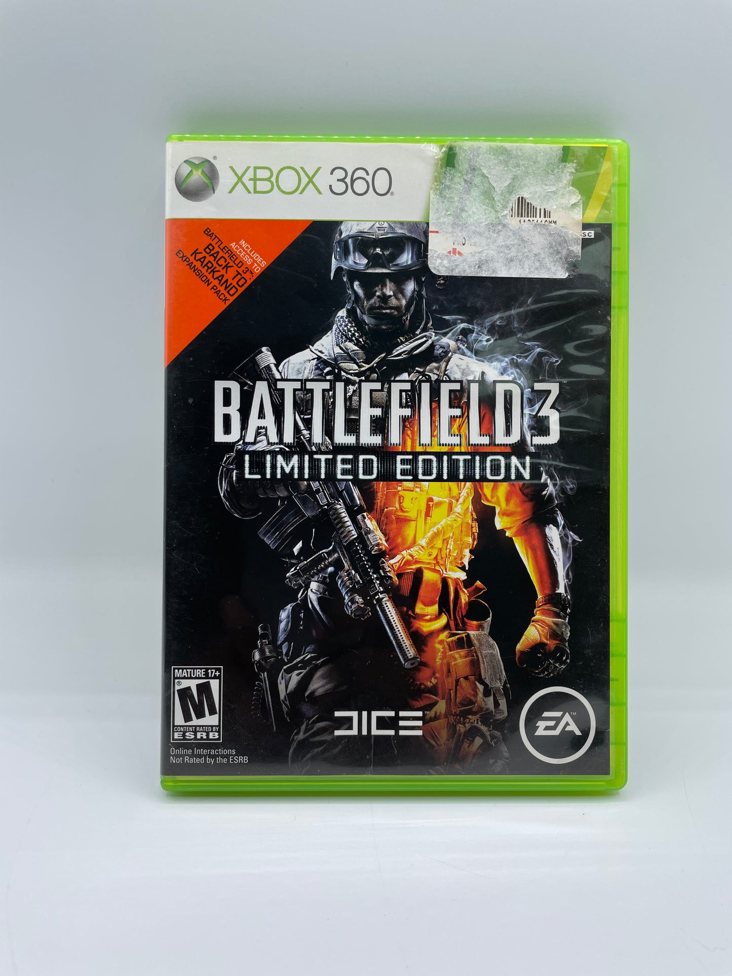 Xbox 360 Battlefield 3 Limited Edition Video Game - Used with Box