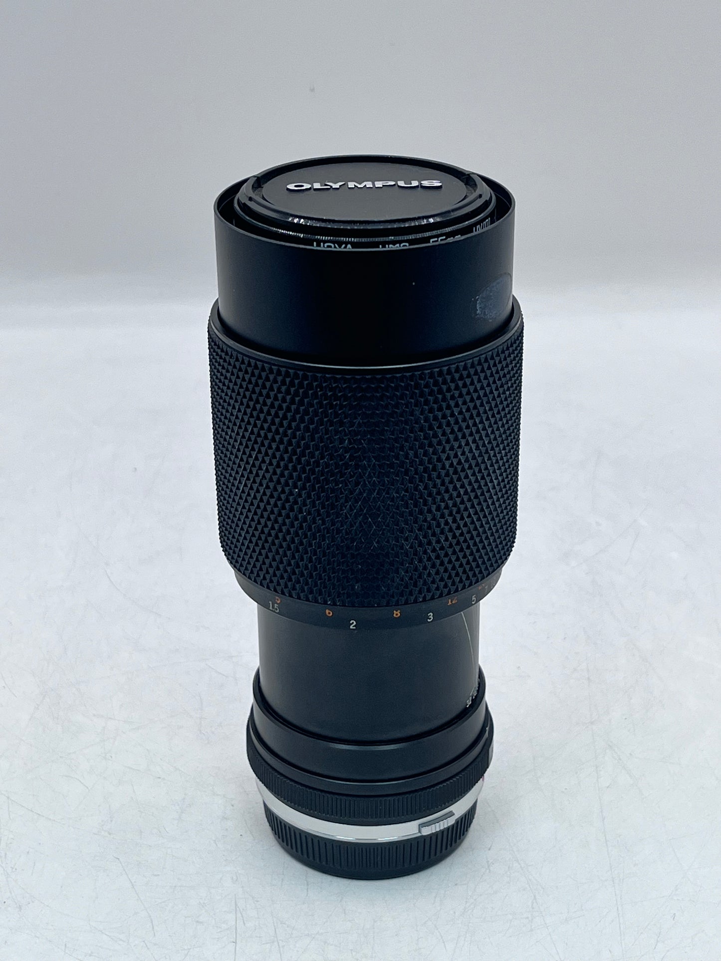 Olympus OM-System Zuiko 65-200mm f/4 Black Lens