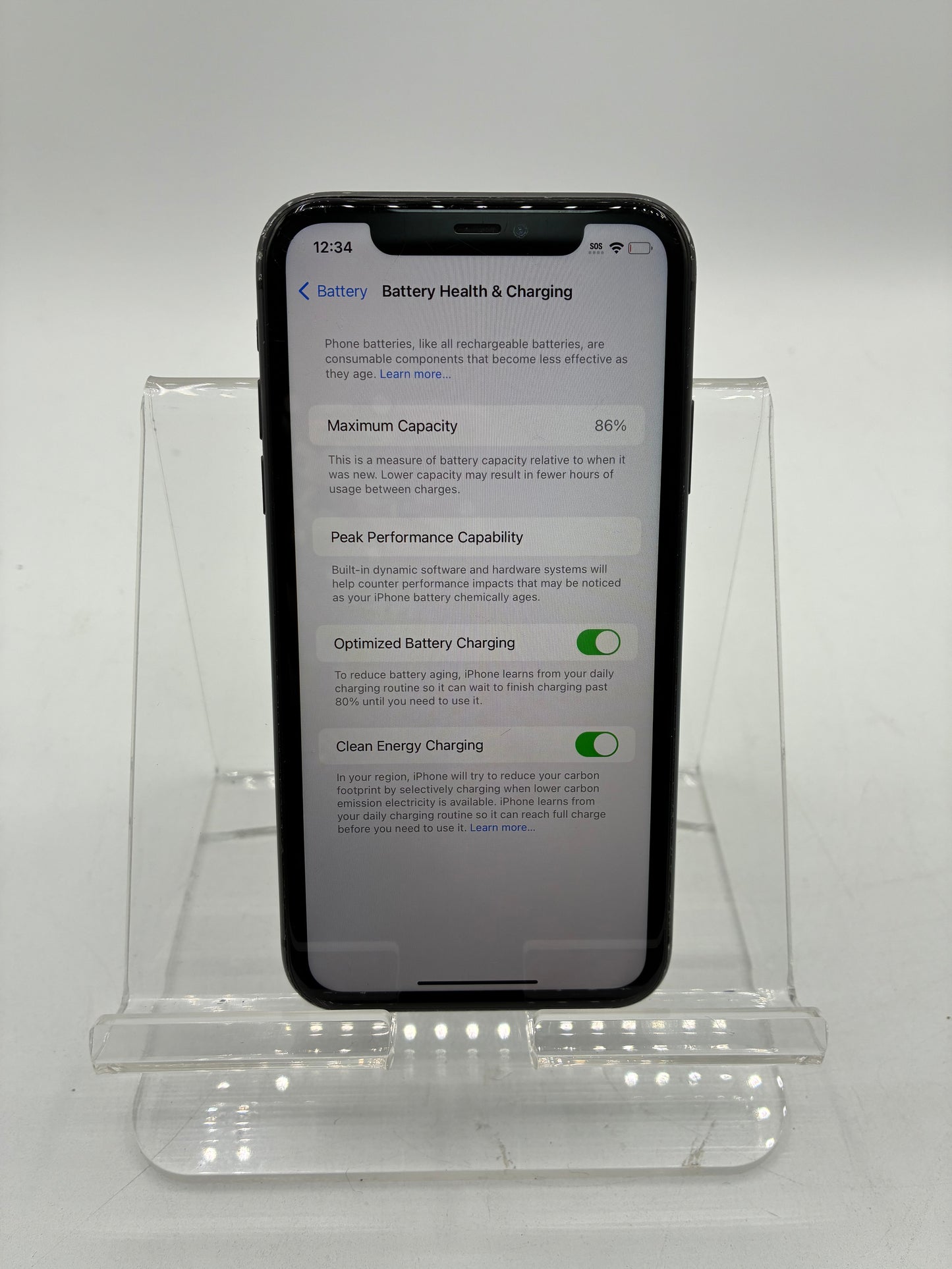 Apple iPhone 11 6.1 inch 128GB Black Unlocked Broken