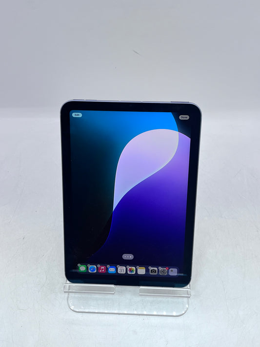Apple iPad Mini (6th Gen) 64GB A2568 MK8E3LL/A Wi-Fi + 5G - Blue