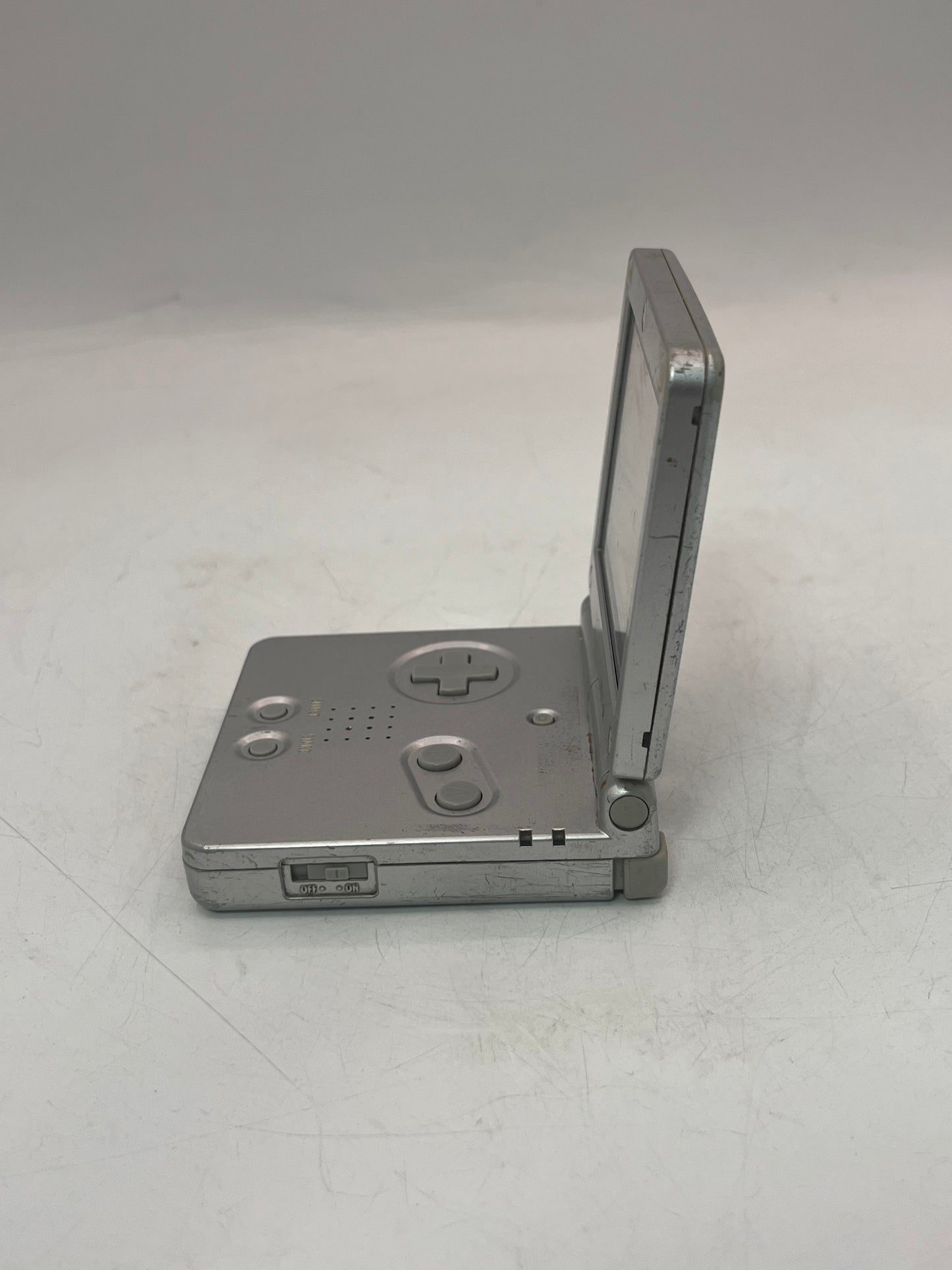 Nintendo Game Boy Advance SP AGS-101 2005 Handheld Console - Silver Parts