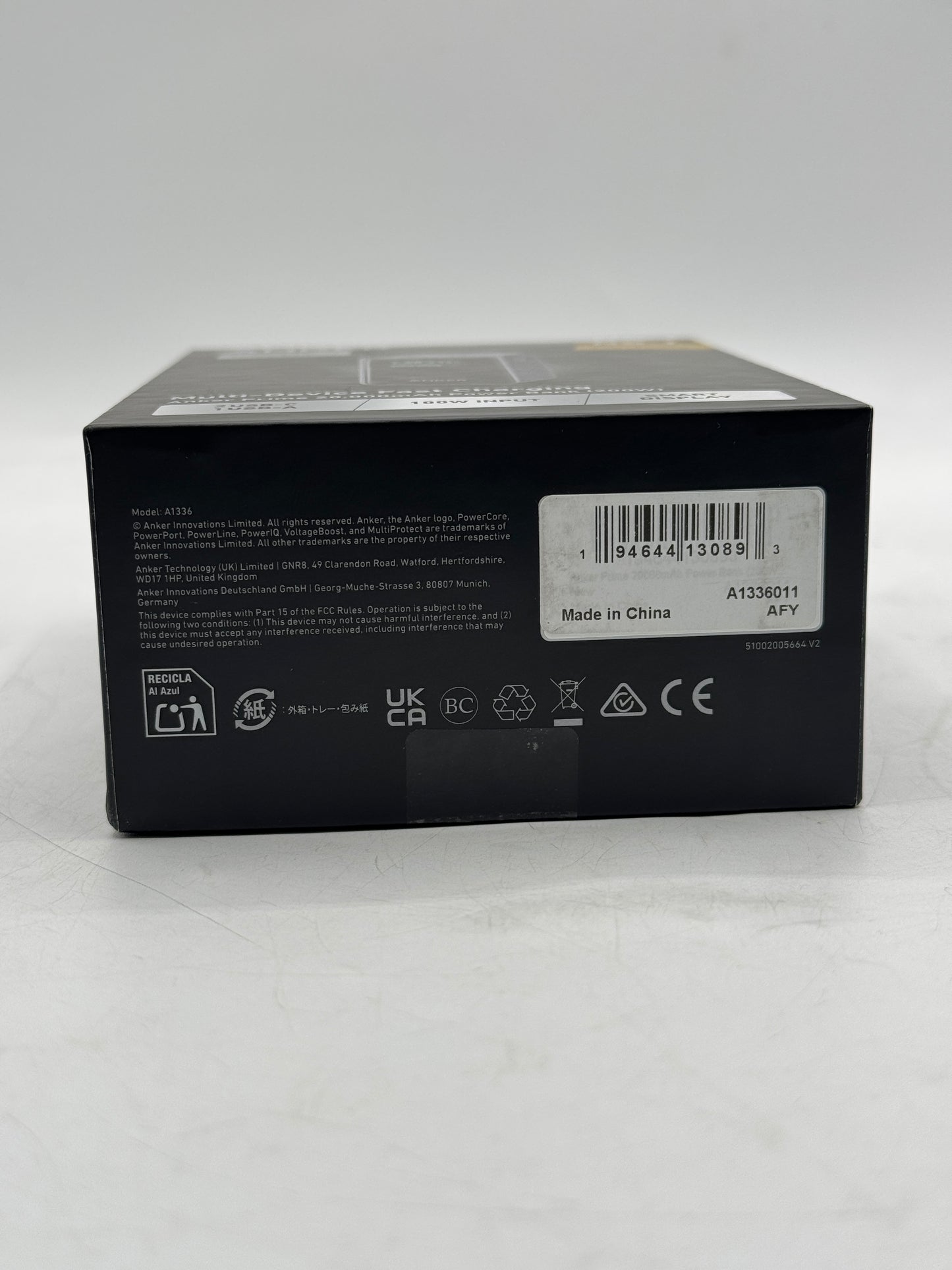 Anker Prime Power Bank 20000mAh 200W USB-C Portable Charger 3-Ports Battery Pack