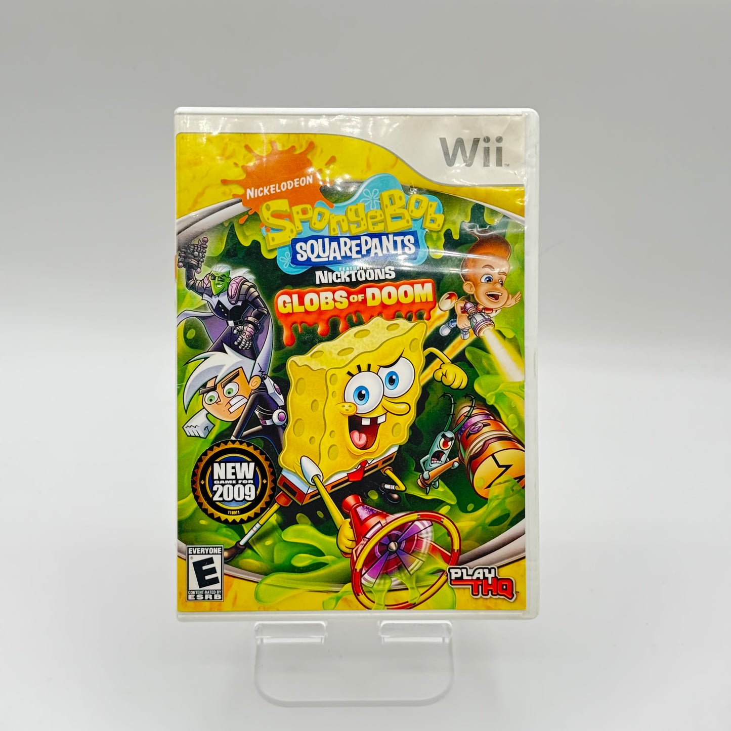 SpongeBob SquarePants Featuring Nicktoons Globs of Doom - Wii Video Game - Free Shipping!
