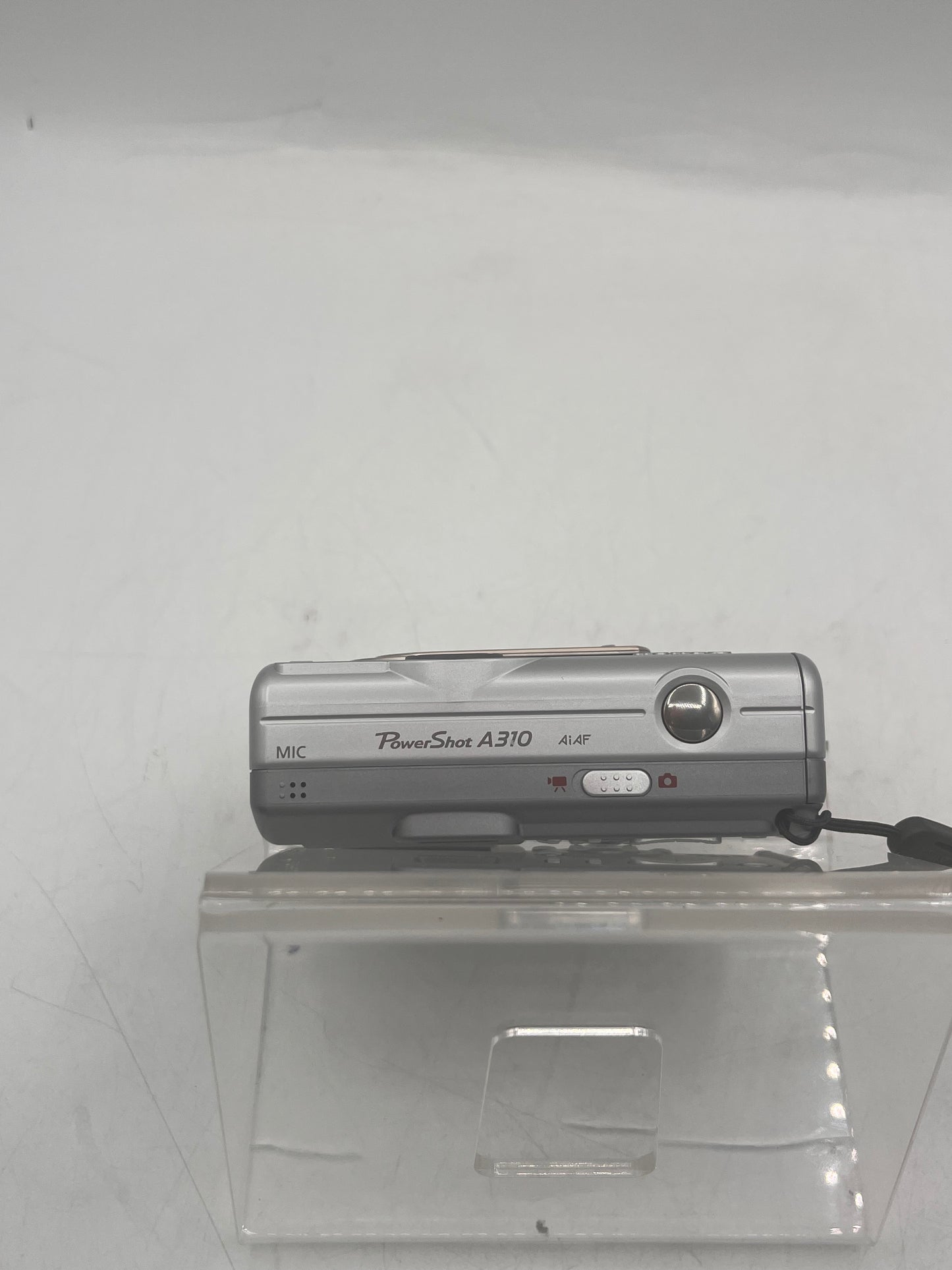 Canon PowerShot A310 3.2MP Compact Digital Camera Silver Tested Working