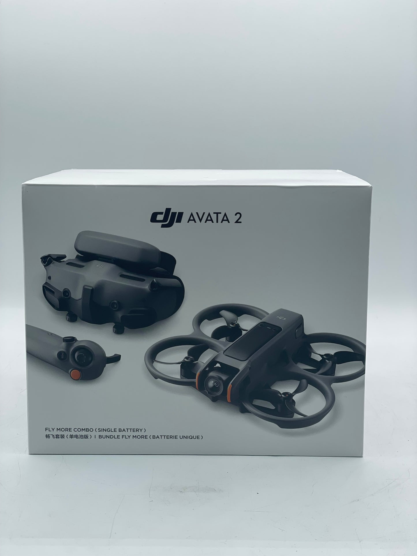 DJI Avata 2 Fly More Combo Drone - New Open Box - Fully Functional - Black
