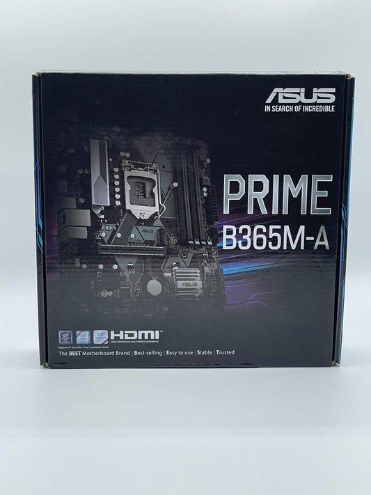 ASUS PRIME B365M-A PCI-e 3.0 DDR4 DVI VGA HDMI SATA3 M.2 Socket 1151