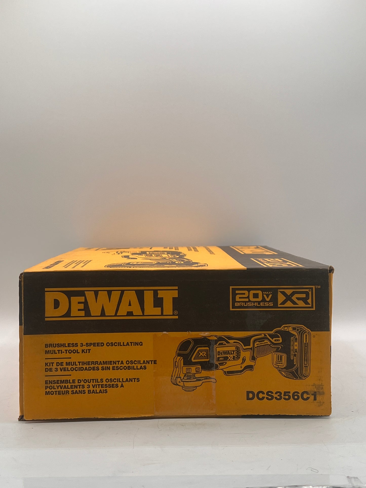 DEWALT DCS356C1 20V MAX XR 3-Speed Cordless Oscillating Tool Kit w/ Battery