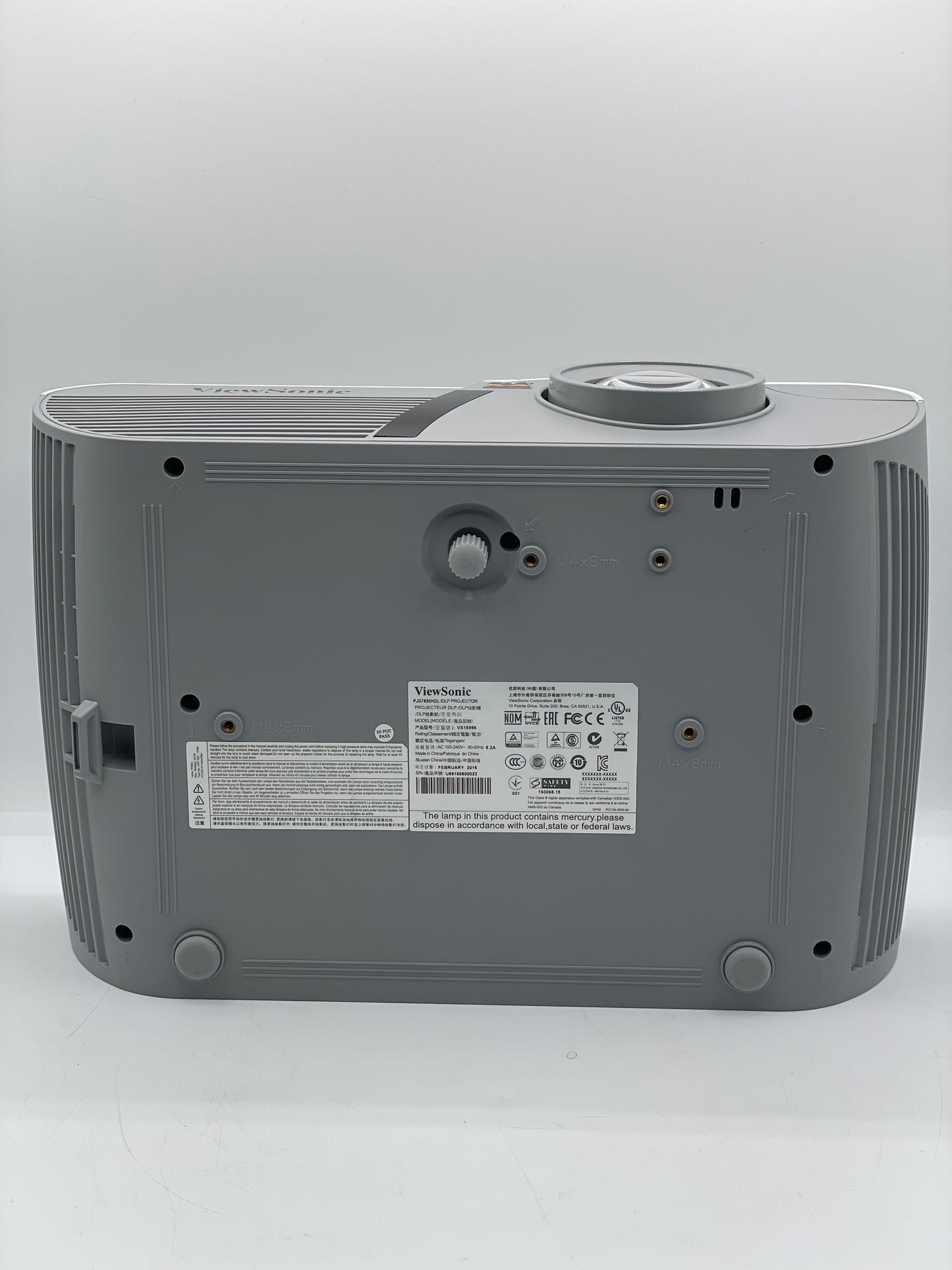 ViewSonic PJD7828HDL LightStream Full HD 1080p Home Entertainment Projector with Carrying Case