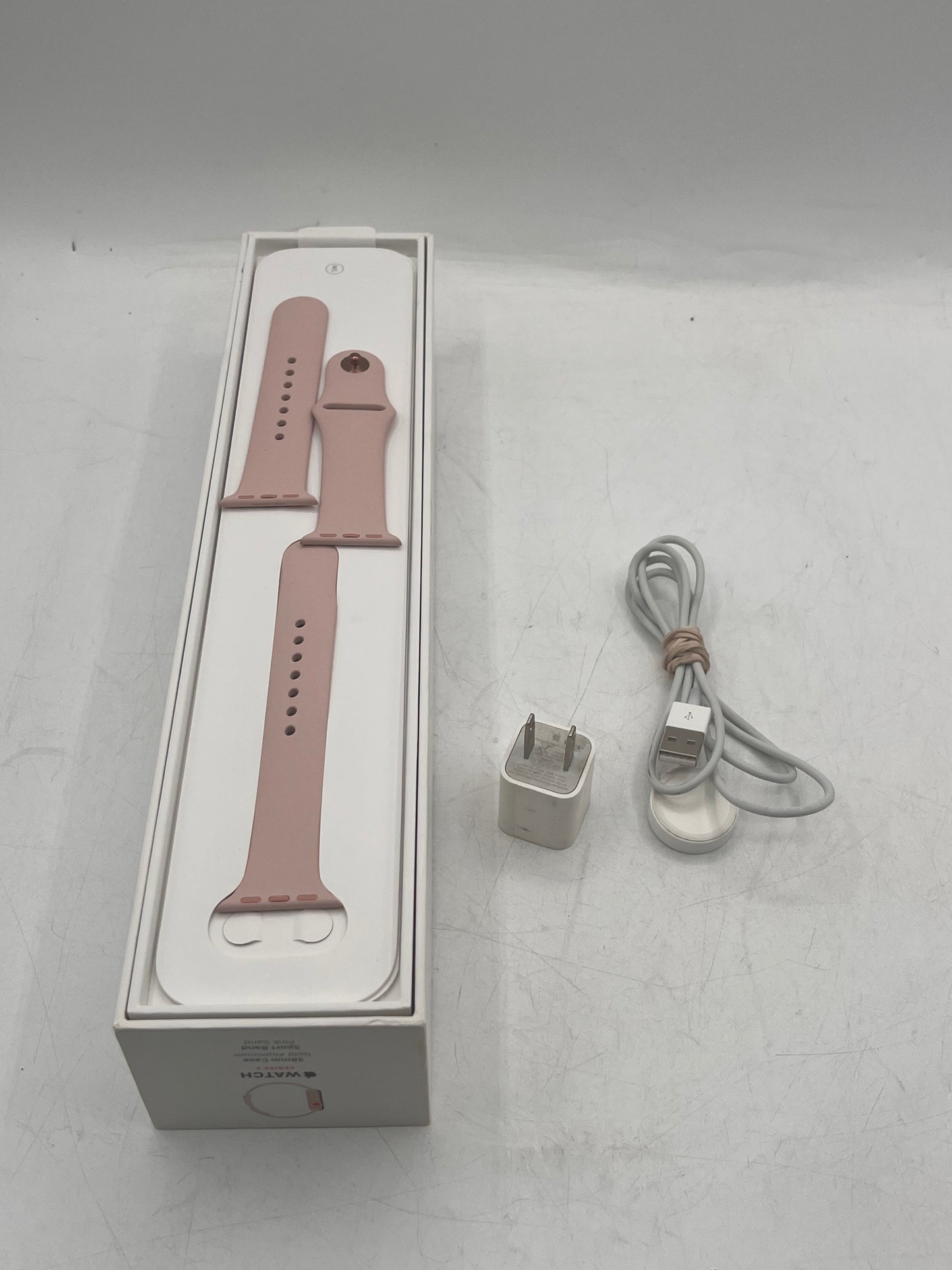 Unlocked Apple Watch Series 3 Cellular A1860 38mm Gold Aluminum GPS + Cellular PARTS READ