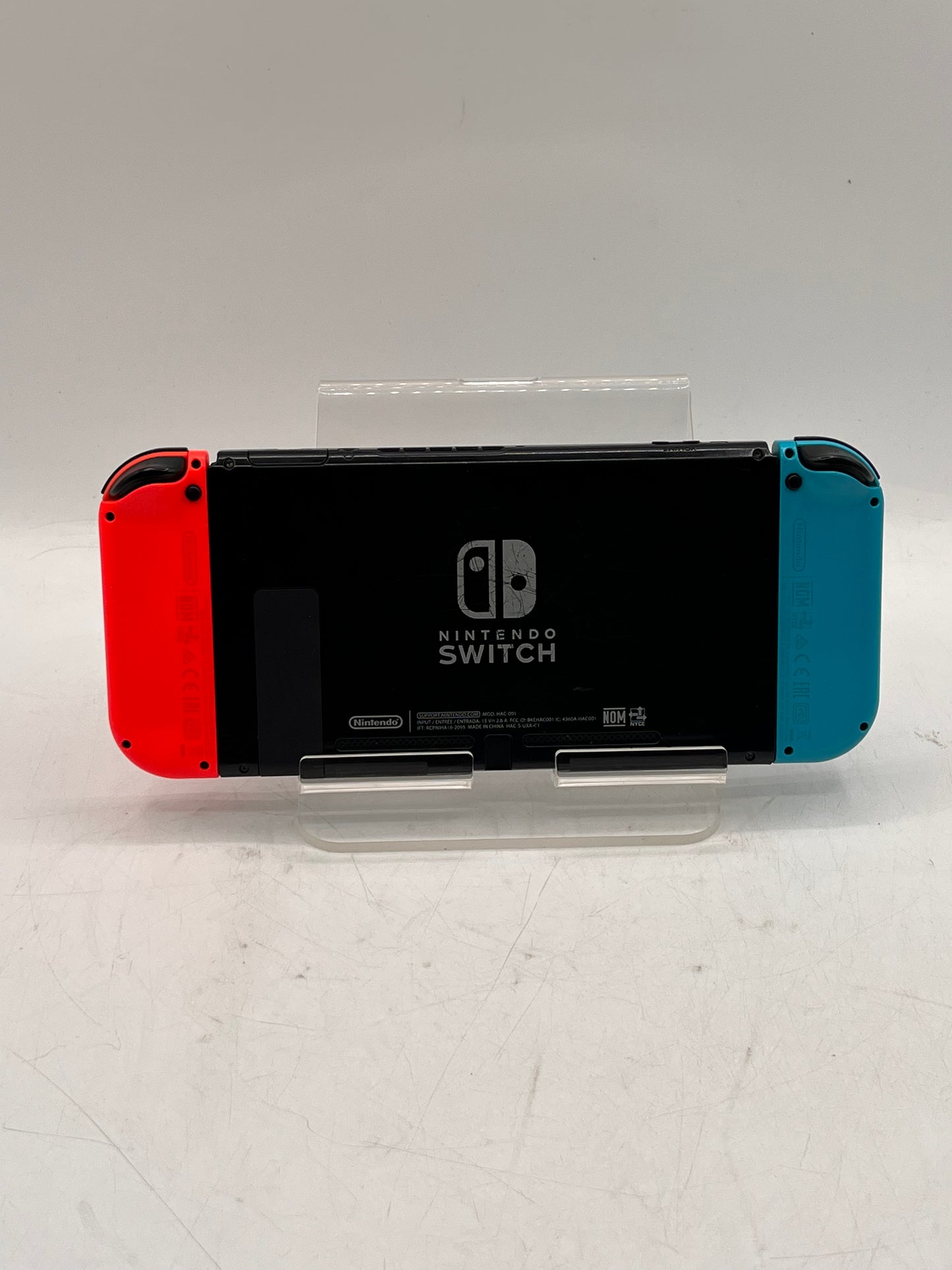 Nintendo Switch HAC-001 2017 Console Black 32GB Blue/Red Joycons
