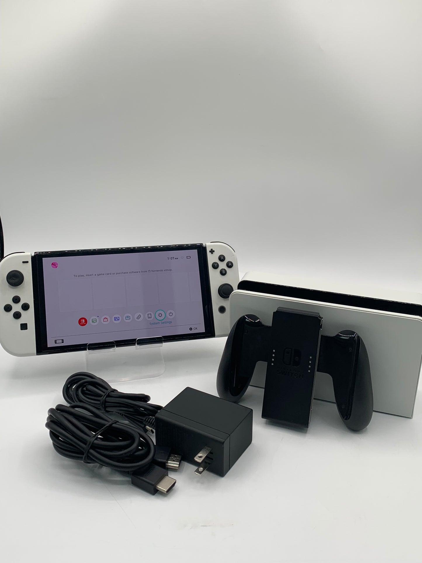 Nintendo Switch OLED Model HEG-001 2021 Black Console