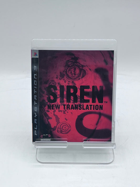 Asian English Playstation 3 Siren: New Translation Video Game
