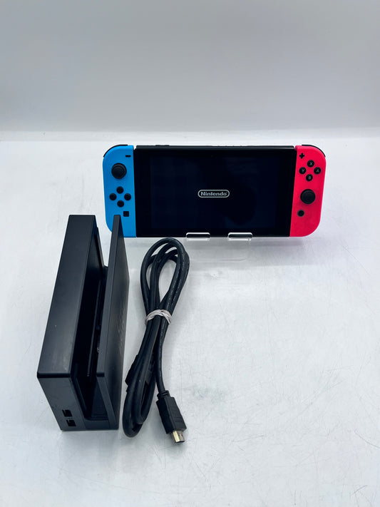 Nintendo Switch V2 32GB Console Handheld System HAC-001(-01) – Black/Red-Blue