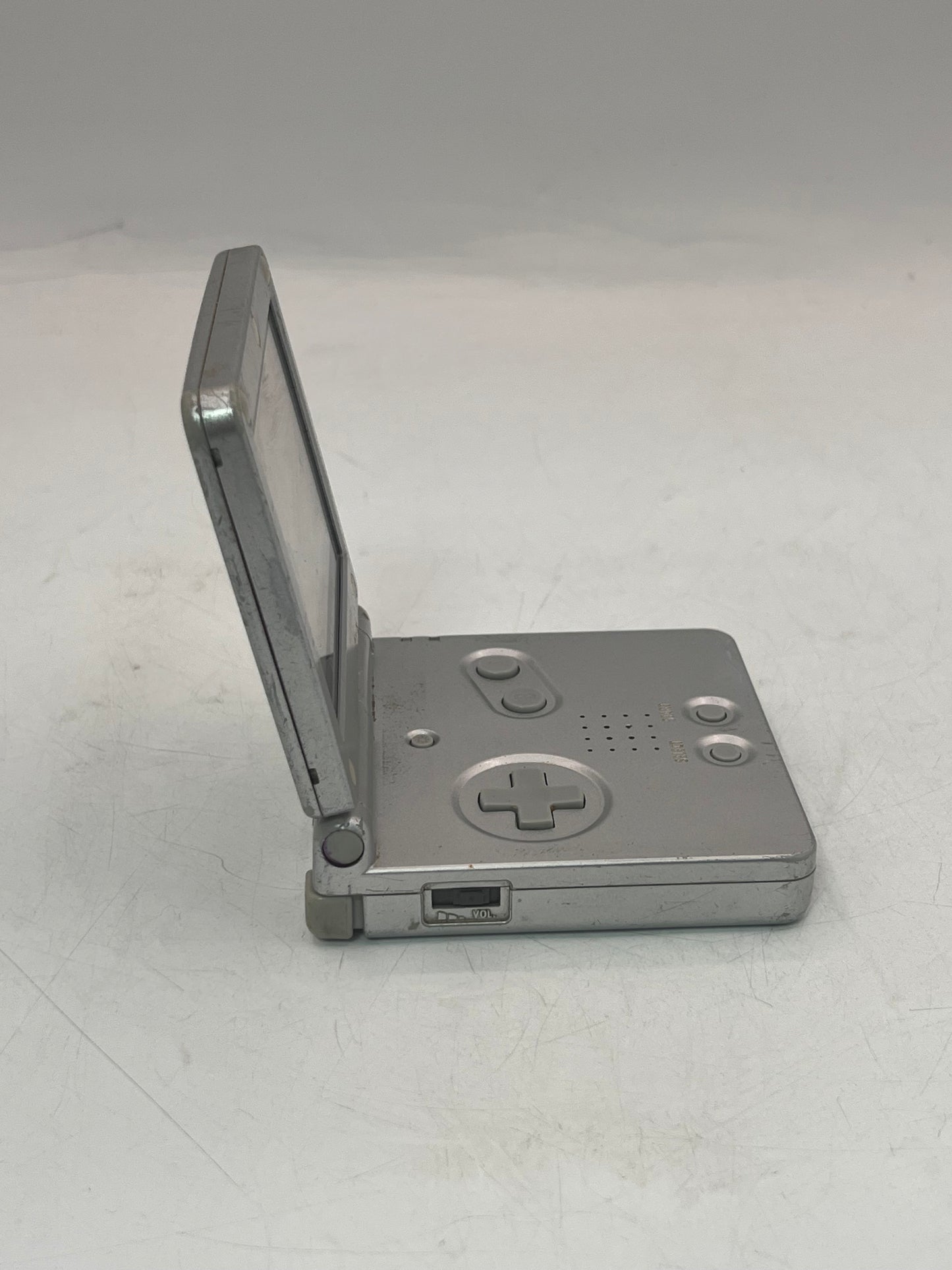 Nintendo Game Boy Advance SP AGS-101 2005 Handheld Console - Silver Parts